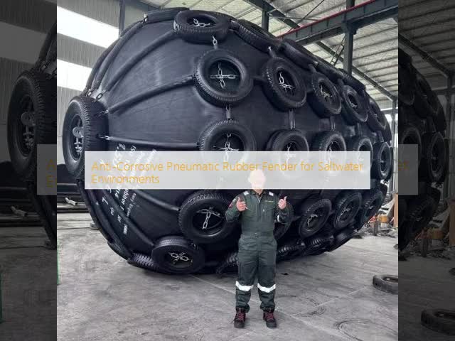 Chất lượng High Strength Pneumatic Rubber Fender Inflatable Design For Large Tankers Bulk Carriers Floating Marine Nhà máy