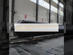 Túi khí cao su biển có kích thước tùy chỉnh để nâng tàu và cập bến