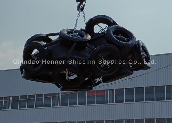 Chất lượng ISO 17357 Compliant Natural Rubber Pneumatic Rubber Fender with 50Kpa/80kpa Working Pressure for Marine Protection Nhà máy