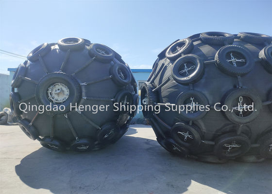 Chất lượng Customized ISO17357 Pneumatic Rubber Fender 0.3-4.8 M for Marine Applications nhà máy sản xuất