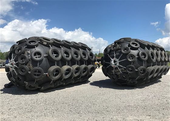 Chất lượng Cao su tự nhiên được chứng nhận ISO17357 Yokohama Fender 50kpa 1,5 * 3m nhà máy sản xuất