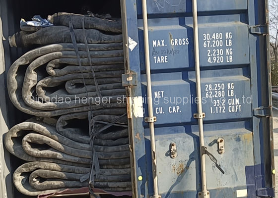 Chất lượng Giấy chứng nhận BV Túi khí bơm hơi hàng hải 1.5X24M để hạ thủy tàu nhà máy sản xuất