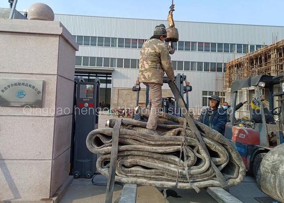 Chất lượng Giấy chứng nhận CCS Túi khí hàng hải hạng nặng 1,5x14m để hạ thủy tàu nhà máy sản xuất