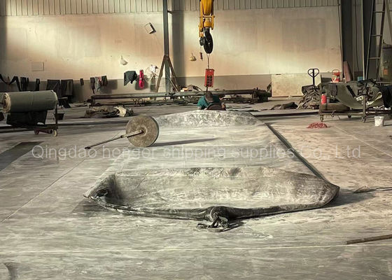 Chất lượng Giấy chứng nhận CCS Túi khí hàng hải hạng nặng 1,5x14m để hạ thủy tàu nhà máy sản xuất