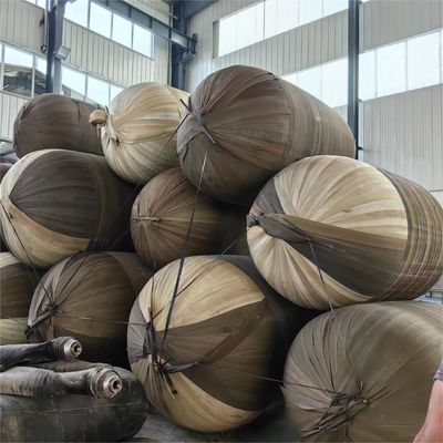 Chất lượng Đen 2000x4000mm Pneumatic cao su Fender với chuỗi và lốp xe lưới 50kpa cho thuyền nhà máy sản xuất