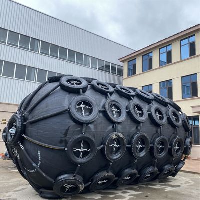 Chất lượng Customized Pneumatic Rubber Fender with 0.3-4.8 M Diameter and 24 Months Shelf Life for VLCC Applications nhà máy sản xuất
