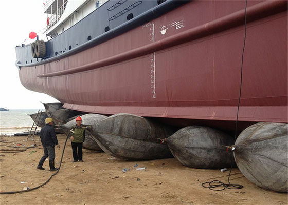 Chất lượng Áp suất bùng nổ 0,3 MPa đến 0,5 MPa Túi khí cao su biển được thổi bằng không khí nén nhà máy sản xuất