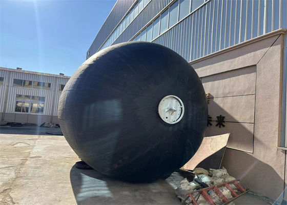 Chất lượng Áp lực cao cao su đen Marine Fender Dễ cài đặt nhà máy sản xuất
