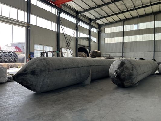 Chất lượng High Pressure Resistance Inflatable Marine Airbags Cylindrical Type Offering Performance For Ship Launching Cargo Handling nhà máy sản xuất