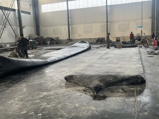Chất lượng sức mạnh cao su và sợi tổng hợp túi khí cao su biển ủ bằng không khí nén lý tưởng cho các ứng dụng nâng và phóng hàng hải nhà máy sản xuất