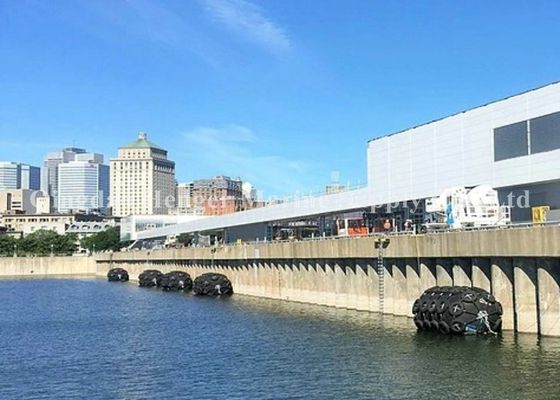 Chất lượng Yokohama loại Marine cao su Fender Kích thước tùy chỉnh với lực phản ứng mềm nhà máy sản xuất