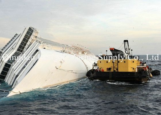 Chất lượng Low Mooring Force Bọt Fender Fender / Marine Rubber Fender 50Kpa Màu đen nhà máy sản xuất