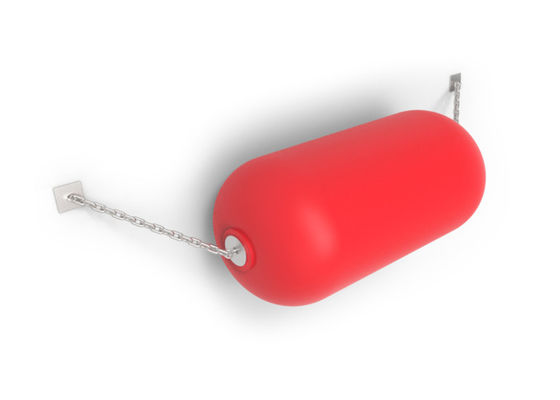 Chất lượng Màu đỏ nổi nổi Dock Fender với bọt Polyurethane đầy nhà máy sản xuất