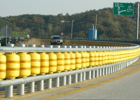Chất lượng Đường sắt an toàn giao thông Roller Barrier EVA Xô Anti - Crollision Chức năng nhà máy sản xuất