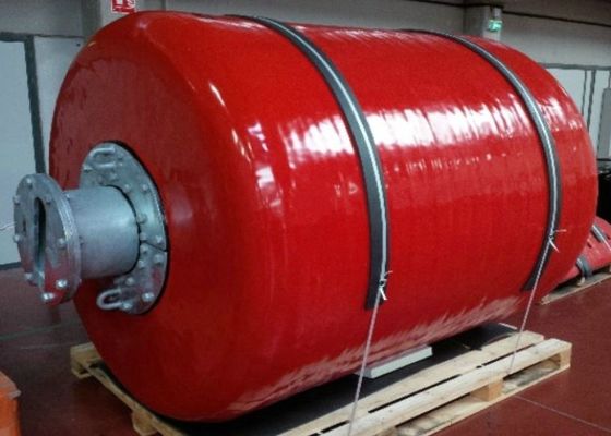Chất lượng 1500kg Nett nổi thuyền neo phao, mặt dây chuyền hình trụ thặng dư phao thép nhà máy sản xuất