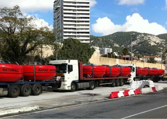 Chất lượng EVA Polythene hình trụ Marine Mooring phao với màu sắc tùy chỉnh nhà máy sản xuất