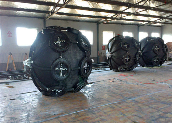 Chất lượng Tùy chỉnh khí nén tự nhiên Marine Fender bền với chuỗi và lốp lưới nhà máy sản xuất
