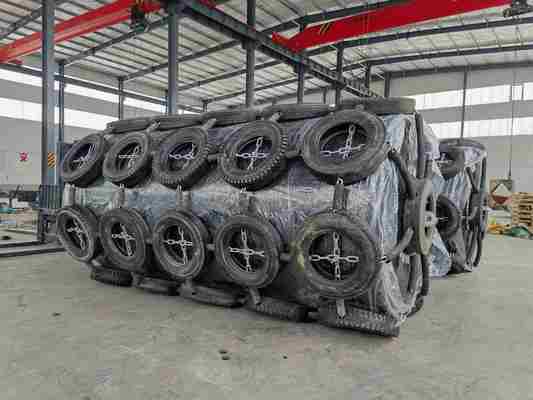 Chất lượng EVA Foam Filled Fender cho cảng ngoài khơi STS STD nhà máy sản xuất