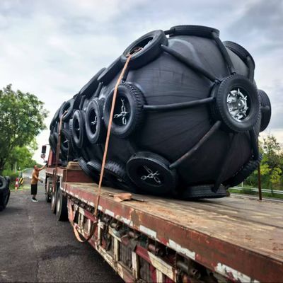 Chất lượng Hệ thống bảo vệ bến cảng biển cao su bền bỉ Pneumatic Fender phù hợp với tàu thuyền và cảng nhà máy sản xuất