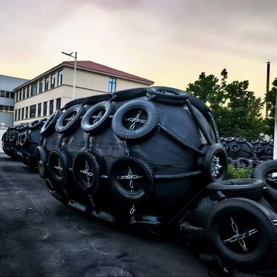 Chất lượng Hệ thống bảo vệ bến cảng biển cao su bền bỉ Pneumatic Fender phù hợp với tàu thuyền và cảng nhà máy sản xuất