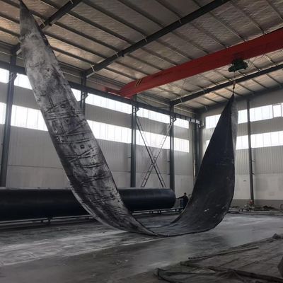 Chất lượng Túi khí cao su hàng hải Henger ISO14409 để hạ thủy tàu nhà máy sản xuất