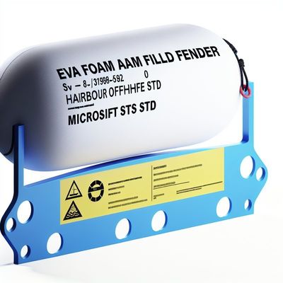 Chất lượng EVA Foam Filled Fender cho cảng ngoài khơi STS STD nhà máy sản xuất