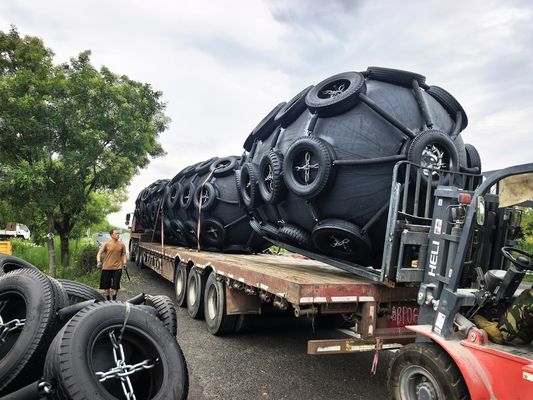 Chất lượng Chắn bùn cảng loại lưới chịu tải nặng với áp suất bơm 80KPa nhà máy sản xuất