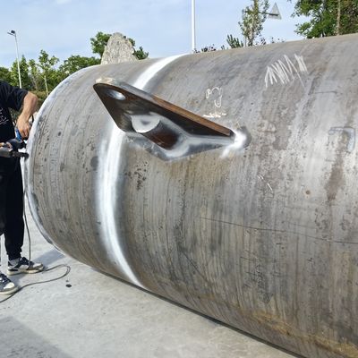 Chất lượng Lò lôi lôi nổi thép đường kính lớn cho các ứng dụng ngoài khơi biển nhà máy sản xuất