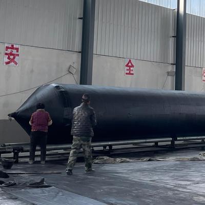 Chất lượng BV/CCS/ABS/LR chứng nhận túi khí cao su thủy quân - Đen, chiều dài 4-24m nhà máy sản xuất