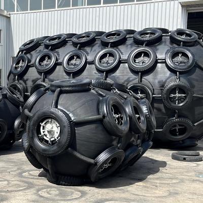 Chất lượng Kích thước tùy chỉnh ISO17357 được chứng nhận Pneumatic Rubber Fender với tùy chọn áp suất 50kpa & 80kpa nhà máy sản xuất