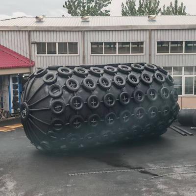 Chất lượng CCS/BV/LR/DNV Certified High-Quality Black Pneumatic Rubber Fender – Ideal for STS/STD Marine Operations nhà máy sản xuất