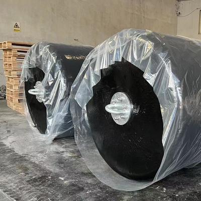 Chất lượng ISO17357 Certified EVA Foam Filled Marine Fender with Customizable Length for Anti Collision Protection Nhà máy
