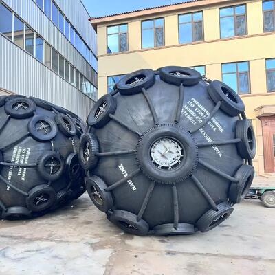 Chất lượng 4.8x12m 50kpa / 80kpa Pneumatic Fenders For Ships nhà máy sản xuất