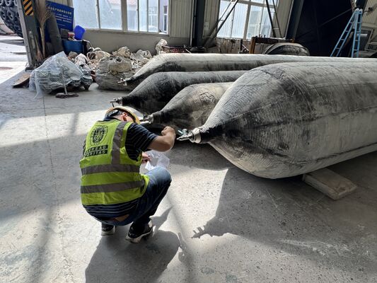 Chất lượng Anti Corrosion Marine Rubber Airbag for Long Term Saltwater Service with 0.8-3 M Diameter Nhà máy