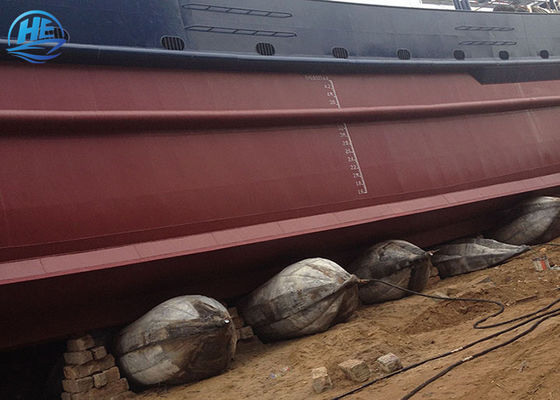 Chất lượng Túi khí cứu hộ trên biển có đường kính 0,5m-4,5m để hạ thủy Túi khí trên ụ tàu nhà máy sản xuất