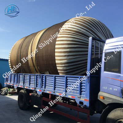 Chất lượng 50KPa / 80Kpa ISO 17357 Chắn bùn cao su hàng hải Chắn bùn tàu Yokohama nhà máy sản xuất