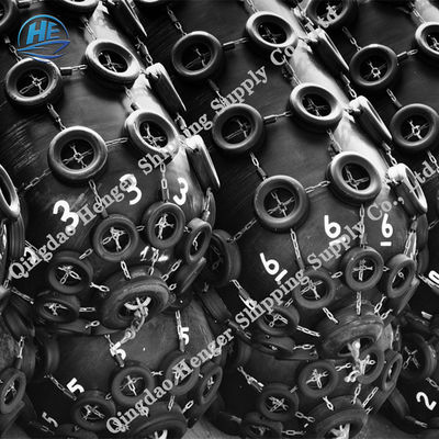 Chất lượng Cao su tự nhiên Khí nén hàng hải Fender Bền 0,05MPa và 0,08MPa cho Pier và tàu nhà máy sản xuất