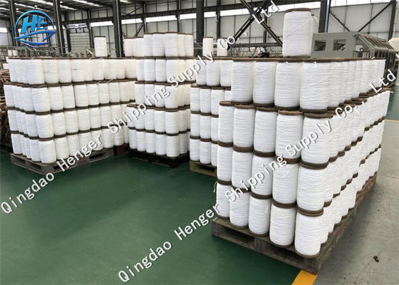 Chất lượng Hấp thụ nước thấp Dây neo biển UHMWPE Dây neo bện 60MM nhà máy sản xuất