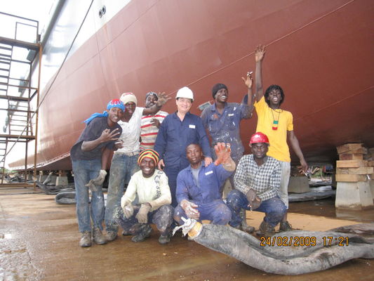 Chất lượng Inflatable Air Bags For Shipping Heavy Duty Air Bags With ISO 17357-2014 Certification nhà máy sản xuất