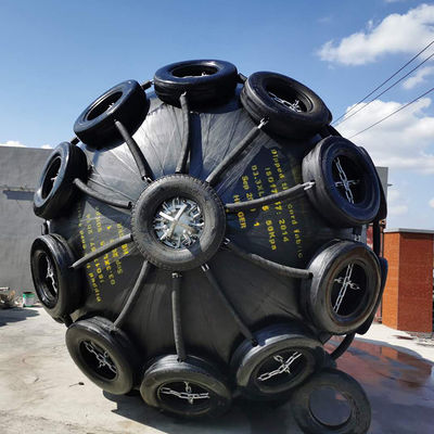 Chất lượng Tiêu chuẩn ISO 17357 Tấm chắn cao su khí nén Loại dây đeo Yokohama Fender nhà máy sản xuất