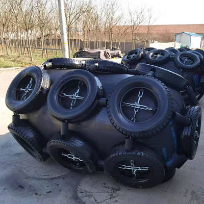 Chất lượng Bọt Polyourethane 50Kpa Khí nén hàng hải Fender cho tàu đánh cá nhà máy sản xuất