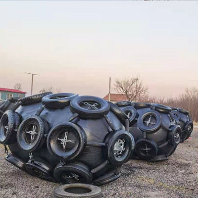 Chất lượng Vè chắn cao su hơi tùy chỉnh với kích thước 0.3-4.8 M và áp suất 50kpa & 80kpa cho ứng dụng chắn tàu nhà máy sản xuất