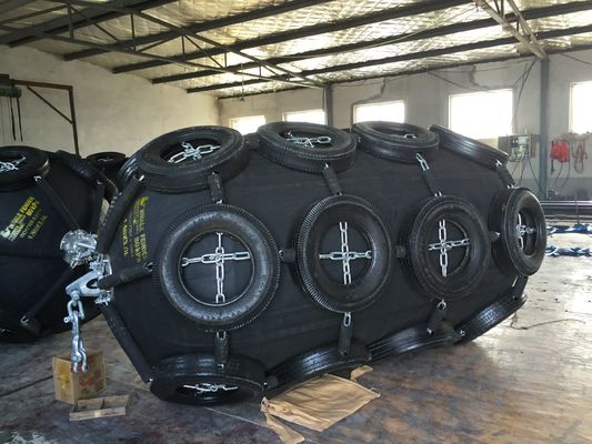 Chất lượng 50Kpa BV Certicifate Docking Tấm chắn cao su khí nén hàng hải nhà máy sản xuất