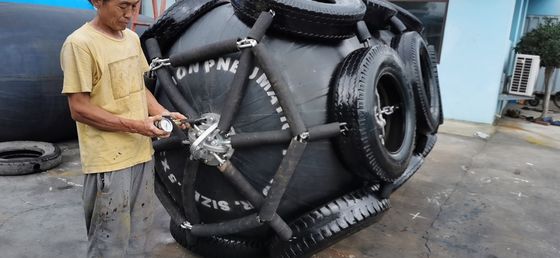 Chất lượng Loại Yokohama Chắn chắn cao su hàng hải Chắn chắn cầu tàu biển Đường kính 0,5m-3,3m nhà máy sản xuất