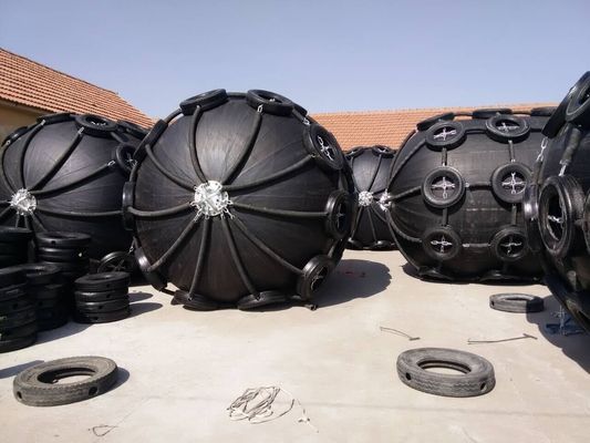 Chất lượng Dây thừng Nets nổi Tấm chắn cao su khí nén Tấm chắn khí nén hàng hải d Loại Fender nhà máy sản xuất