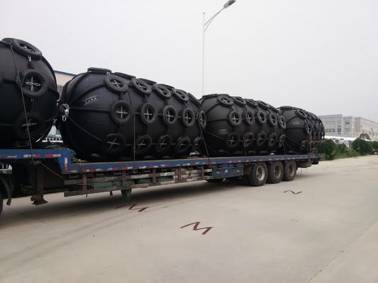 Chất lượng Dây thừng Nets nổi Tấm chắn cao su khí nén Tấm chắn khí nén hàng hải d Loại Fender nhà máy sản xuất