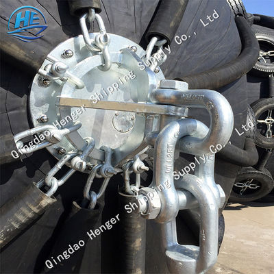 Chất lượng Yokohama Fender 50Kpa 80Kpa Tyre Chain Net Fender cao su khí nén nhà máy sản xuất