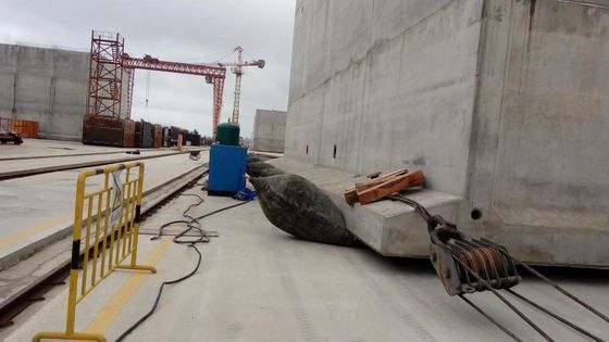 Chất lượng Túi khí hàng hải bơm hơi cao su Heavy LIfting Túi khí nâng hàng hải D15 * L20m nhà máy sản xuất