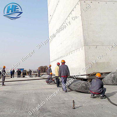 Chất lượng D15 * L20m Túi khí cao su hàng hải Tàu thuyền Túi khí cao su nhà máy sản xuất