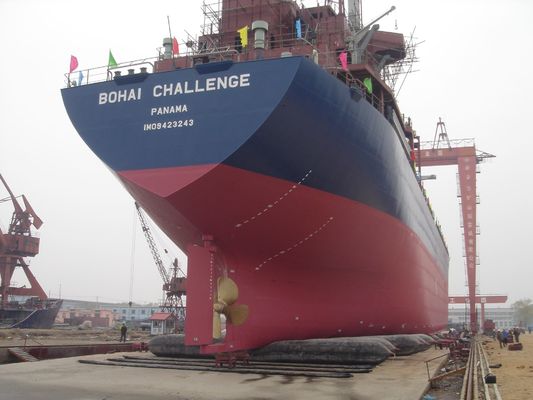 Chất lượng Túi khí cao su hàng hải 1,5 * 20m cho thuyền 0,05MPa-0,17MPa nhà máy sản xuất